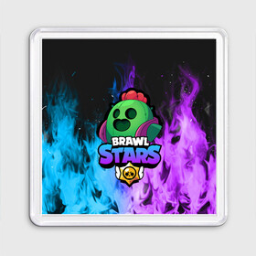 Магнит 55*55 с принтом Brawl Stars SPIKE в городе Новоалтайск, Пластик | Размер: 65*65 мм; Размер печати: 55*55 мм | Тематика изображения на принте: 8 bit | 8 бит | bibi | brawl | brawl stars | crow | leon | spike | sprout | stars | бравл | бравл старс | браво старс | игра | компьютерная | кров | леон | онлайн | старс