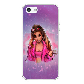 Чехол для iPhone 5/5S матовый с принтом Ariana Grande в городе Новоалтайск, Силикон | Область печати: задняя сторона чехла, без боковых панелей | ariana grande | music | singer | альбом | ариана гранде | арт | девушки | звезда | знаменитость | любимые | музыка | певцы | персонаж | портрет | сша