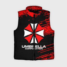 Женский жилет утепленный 3D с принтом Umbrella Corporation. в городе Новоалтайск,  |  | resident evil | umbrella corporation | амбрелла | амбрелла корпорейшн | вирус | вымышленная военная и фармацевтическая корпорация | игра | умбрелла