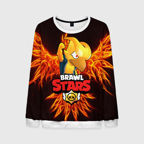 Мужской свитшот 3D с принтом BRAWL STARS CROW | ВОРОН в городе Новоалтайск, 100% полиэстер с мягким внутренним слоем | круглый вырез горловины, мягкая резинка на манжетах и поясе, свободная посадка по фигуре | bibi | brawl stars | coach mike | crow | leon | leon shark | max | mecha crow | mr.p | phoenix | sally leon | spike | sprout | unicorn | virus 8 bit | werewolf | ворон | оборотень | пингвин
