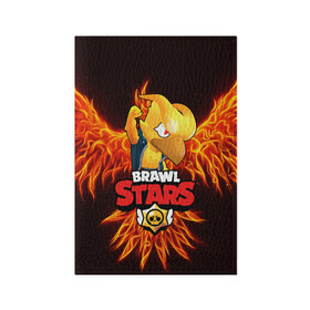 Обложка для паспорта матовая кожа с принтом BRAWL STARS CROW | ВОРОН в городе Новоалтайск, натуральная матовая кожа | размер 19,3 х 13,7 см; прозрачные пластиковые крепления | bibi | brawl stars | coach mike | crow | leon | leon shark | max | mecha crow | mr.p | phoenix | sally leon | spike | sprout | unicorn | virus 8 bit | werewolf | ворон | оборотень | пингвин
