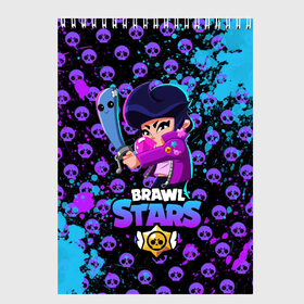 Скетчбук с принтом Brawl Stars BIBI в городе Новоалтайск, 100% бумага
 | 48 листов, плотность листов — 100 г/м2, плотность картонной обложки — 250 г/м2. Листы скреплены сверху удобной пружинной спиралью | 8 bit | 8 бит | bibi | brawl | brawl stars | crow | leon | spike | sprout | stars | бравл | бравл старс | браво старс | игра | компьютерная | кров | леон | онлайн | старс