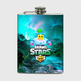 Фляга с принтом Sprout Brawl Stars в городе Новоалтайск, металлический корпус | емкость 0,22 л, размер 125 х 94 мм. Виниловая наклейка запечатывается полностью | Тематика изображения на принте: brawl | brawl stars | sprout | бравл | бравл старс | росток | спраут | спраут brawl stars | спроут