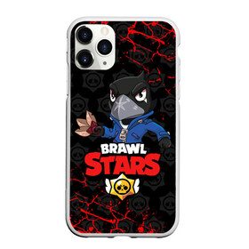 Чехол для iPhone 11 Pro матовый с принтом B S CROW в городе Новоалтайск, Силикон |  | bibi | br | brawl stars | coach mike | crow | leon | leon shark | max | mecha crow | mr.p | phoenix | sally leon | spike | unicorn | virus 8 bit | werewolf | ворон | оборотень | пингвин
