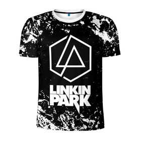 Мужская футболка 3D спортивная с принтом LINKIN PARK [2] в городе Новоалтайск, 100% полиэстер с улучшенными характеристиками | приталенный силуэт, круглая горловина, широкие плечи, сужается к линии бедра | linkin | linkin park | music | park | rock | линкин | линкин парк | музыка | парк | рок