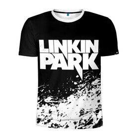 Мужская футболка 3D спортивная с принтом LINKIN PARK [4] в городе Новоалтайск, 100% полиэстер с улучшенными характеристиками | приталенный силуэт, круглая горловина, широкие плечи, сужается к линии бедра | linkin | linkin park | music | park | rock | линкин | линкин парк | музыка | парк | рок
