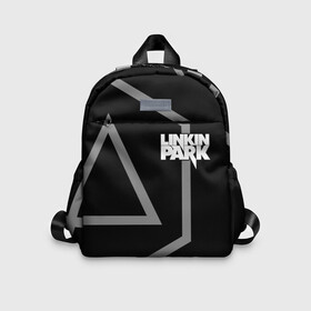 Детский рюкзак 3D с принтом LINKIN PARK [6] в городе Новоалтайск, 100% полиэстер | лямки с регулируемой длиной, сверху петелька, чтобы рюкзак можно было повесить на вешалку. Основное отделение закрывается на молнию, как и внешний карман. Внутри дополнительный карман. По бокам два дополнительных кармашка | linkin | linkin park | music | park | rock | линкин | линкин парк | музыка | парк | рок