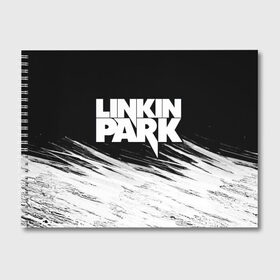 Альбом для рисования с принтом LINKIN PARK [9] в городе Новоалтайск, 100% бумага
 | матовая бумага, плотность 200 мг. | Тематика изображения на принте: linkin | linkin park | music | park | rock | линкин | линкин парк | музыка | парк | рок