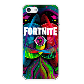 Чехол для iPhone 5/5S матовый с принтом TRAVIS SCOTT X FORTNITE в городе Новоалтайск, Силикон | Область печати: задняя сторона чехла, без боковых панелей | astronomical | astroworld | cactus jack | fortnite | jack boys | la flame | rodeo | travis scott | кактус джек | пламя | трэвис скотт | фортнайт