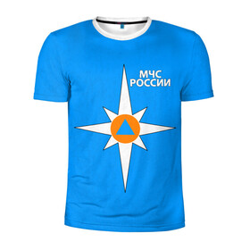 Мужская футболка 3D спортивная с принтом МЧС России в городе Новоалтайск, 100% полиэстер с улучшенными характеристиками | приталенный силуэт, круглая горловина, широкие плечи, сужается к линии бедра | 112 | 23 февраля | 27 декабря | firefighter | герб | гкчс | знак | лого | логотип | министерство | мчс | мчс россии | мчсник | по чрезв | пожарная охрана | пожарник | пожарный | пч | россии | рф | символ | ситуации