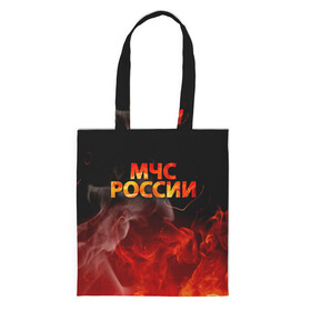 Шоппер 3D с принтом МЧС России в городе Новоалтайск, 100% полиэстер | Плотность: 200 г/м2; Размер: 34×35 см; Высота лямок: 30 см | 112 | 23 февраля | 27 декабря | firefighter | герб | гкчс | знак | костер | лого | логотип | мчс | мчс россии | мчсник | огонь | пламя | пожар | пожарная охрана | пожарник | пожарный | пч | россии | рф | символ | сит