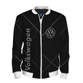 Мужской бомбер 3D с принтом VOLKSWAGEN. в городе Новоалтайск, 100% полиэстер | застегивается на молнию, по бокам два кармана без застежек, по низу бомбера и на воротнике - эластичная резинка | Тематика изображения на принте: abstract | auto | brand | car | geometry | sport | texture | volkswagen | абстракция | авто | автомобильные | бренд | геометрия | классика | машины | модные | спорт | стиль | текстура | фольксваген