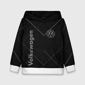 Детская толстовка 3D с принтом VOLKSWAGEN. в городе Новоалтайск, 100% полиэстер | двухслойный капюшон со шнурком для регулировки, мягкие манжеты на рукавах и по низу толстовки, спереди карман-кенгуру с мягким внутренним слоем | Тематика изображения на принте: abstract | auto | brand | car | geometry | sport | texture | volkswagen | абстракция | авто | автомобильные | бренд | геометрия | классика | машины | модные | спорт | стиль | текстура | фольксваген