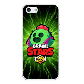 Чехол для iPhone 5/5S матовый с принтом BRAWL STARS SPIKE в городе Новоалтайск, Силикон | Область печати: задняя сторона чехла, без боковых панелей | bibi | brawl stars | coach mike | crow | leon | leon shark | max | mecha crow | mr.p | phoenix | sally leon | spike | sprout | unicorn | virus 8 bit | werewolf | ворон | оборотень | пингвин
