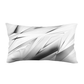 Подушка 3D антистресс с принтом GEOMETRY STRIPES WHITE в городе Новоалтайск, наволочка — 100% полиэстер, наполнитель — вспененный полистирол | состоит из подушки и наволочки на молнии | Тематика изображения на принте: abstraction | geometry | hexagon | stripes | text | texture | абстракция | геометрия | красный | линии | неон | неоновый | полосы | соты | текстура | фигуры | черный