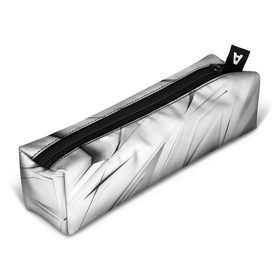Пенал 3D с принтом GEOMETRY STRIPES WHITE в городе Новоалтайск, 100% полиэстер | плотная ткань, застежка на молнии | abstraction | geometry | hexagon | stripes | text | texture | абстракция | геометрия | красный | линии | неон | неоновый | полосы | соты | текстура | фигуры | черный