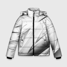 Зимняя куртка для мальчиков 3D с принтом GEOMETRY STRIPES WHITE в городе Новоалтайск, ткань верха — 100% полиэстер; подклад — 100% полиэстер, утеплитель — 100% полиэстер | длина ниже бедра, удлиненная спинка, воротник стойка и отстегивающийся капюшон. Есть боковые карманы с листочкой на кнопках, утяжки по низу изделия и внутренний карман на молнии. 

Предусмотрены светоотражающий принт на спинке, радужный светоотражающий элемент на пуллере молнии и на резинке для утяжки | abstraction | geometry | hexagon | stripes | text | texture | абстракция | геометрия | красный | линии | неон | неоновый | полосы | соты | текстура | фигуры | черный