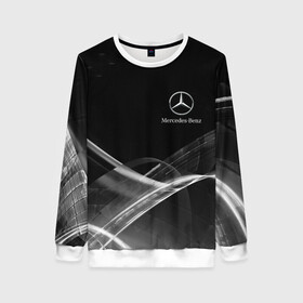 Женский свитшот 3D с принтом MERCEDES. в городе Новоалтайск, 100% полиэстер с мягким внутренним слоем | круглый вырез горловины, мягкая резинка на манжетах и поясе, свободная посадка по фигуре | abstract | amg | auto | brand | car | geometry | mercedes | sport | texture | абстракция | авто | автомобильные | амг | бренд | геометрия | классика | машины | мерседес | модные | спорт | стиль | текстура
