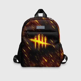 Детский рюкзак 3D с принтом DEAD BY DAYLIGHT. в городе Новоалтайск, 100% полиэстер | лямки с регулируемой длиной, сверху петелька, чтобы рюкзак можно было повесить на вешалку. Основное отделение закрывается на молнию, как и внешний карман. Внутри дополнительный карман. По бокам два дополнительных кармашка | dbd | dead by daylight | survival horror | дбд | мертвы к рассвету