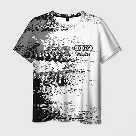 Мужская футболка 3D с принтом AUDI. в городе Новоалтайск, 100% полиэфир | прямой крой, круглый вырез горловины, длина до линии бедер | Тематика изображения на принте: abstract | audi | auto | brand | car | geometry | sport | texture | абстракция | авто | автомобильные | ауди | бренд | геометрия | классика | машины | модные | спорт | стиль | текстура