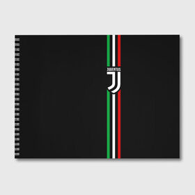 Альбом для рисования с принтом JUVENTUS ЮВЕНТУС в городе Новоалтайск, 100% бумага
 | матовая бумага, плотность 200 мг. | cr7 | fc juventus | football | juve | juventus | ronaldo | sport | роналдо | спорт | футбол | ювентус