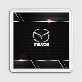 Магнит 55*55 с принтом MAZDA в городе Новоалтайск, Пластик | Размер: 65*65 мм; Размер печати: 55*55 мм | Тематика изображения на принте: amg | auto | bmw | honda | jdm | mercedes | nissan | porsche | racing | sport | subar | toyota | автомобил | автомобильные | киа | лексус | марка | машины | митсубиси | ниссан | порше | спорт | субару | тесла | тойота | хонда