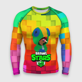 Мужской рашгард 3D с принтом BRAWL STARS:LEON в городе Новоалтайск,  |  | 8 | 8 bit | bibi | brawl stars | brock | bull | crow | dinomike | el primo | leon | mobile game | mr.p | nita | poko | ricochet | stars | tara | бравл старс | ворон | леон | мобильные игры