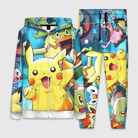 Женский костюм 3D с принтом Pokrmons в городе Новоалтайск,  |  | anime. japan | pokemon | pokemons | анимэ | арт | мультфильм | мультфильмы | пика | пикачу | покемон | покемоны | рисунок