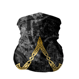 Бандана-труба 3D с принтом ASSASSIN`S CREED VALHALLA в городе Новоалтайск, 100% полиэстер, ткань с особыми свойствами — Activecool | плотность 150‒180 г/м2; хорошо тянется, но сохраняет форму | crow | slayer | valhalla | vikings | асасин | ассасин крид | ассассин | вальхалла | викинги | ворон | тамплиеры