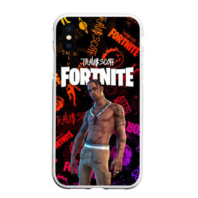 Чехол для iPhone XS Max матовый с принтом TRAVIS SCOTT+FORTNITE в городе Новоалтайск, Силикон | Область печати: задняя сторона чехла, без боковых панелей | Тематика изображения на принте: america | astro jack | astroworld | cactus jack | fortnite | fortnite 2 | fortnite х | rap | travis scott | usa | wish you were here | америка | астро джек | зарубежный реп | кактус джек | реп | сша | трэвис скотт | фортнайт | фортнайт 2