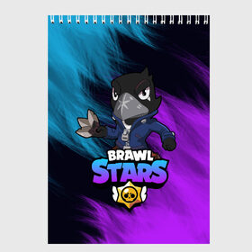 Скетчбук с принтом Brawl Stars CROW в городе Новоалтайск, 100% бумага
 | 48 листов, плотность листов — 100 г/м2, плотность картонной обложки — 250 г/м2. Листы скреплены сверху удобной пружинной спиралью | 8 bit | 8 бит | bibi | brawl | brawl stars | crow | leon | spike | sprout | stars | бравл | бравл старс | браво старс | игра | компьютерная | кров | леон | онлайн | старс