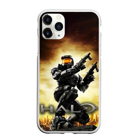Чехол для iPhone 11 Pro Max матовый с принтом Halo Infinite в городе Новоалтайск, Силикон |  | Тематика изображения на принте: alien | chief | halo | infinite | john 117 | master | shooter | space | spartan | джон 117 | инопланетянин | космос | мастер | ореол | спартанец | спартанец 117 | чиф | шутер