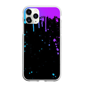 Чехол для iPhone 11 Pro Max матовый с принтом НЕОНОВЫЕ ПОДТЕКИ в городе Новоалтайск, Силикон |  | вода | капли | кляксы | краска | неон | неоновый | подтеки | пятна | фиолетовый