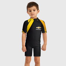 Детский купальный костюм 3D с принтом CHEVROLET. в городе Новоалтайск, Полиэстер 85%, Спандекс 15% | застежка на молнии на спине | abstract | auto | brand | car | chevrolet | geometry | sport | texture | абстракция | авто | автомобильные | бренд | геометрия | классика | машины | модные | спорт | стиль | текстура | шевроле