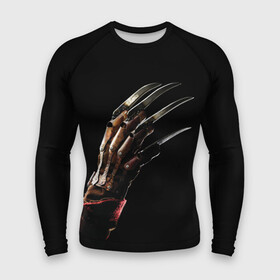 Мужской рашгард 3D с принтом Freddy Krueger в городе Новоалтайск,  |  | Тематика изображения на принте: a nightmare on elm street | freddy krueger | vdzabma | фредди крюгер