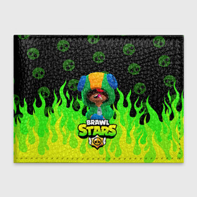 Обложка для студенческого билета с принтом Brawl Stars LEON в городе Новоалтайск, натуральная кожа | Размер: 11*8 см; Печать на всей внешней стороне | Тематика изображения на принте: brawl stars | brawl stars sally | brawl stars wolf | leon | leon shark | sally | stars | бравл старс | бравл старс леон | волк | леон | леон акула | леон волк
