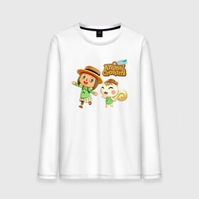 Мужской лонгслив хлопок с принтом Animal Crossing в городе Новоалтайск, 100% хлопок |  | animal crossing | animal crossing: new horizons | animals | blazers | digby | games | isabelle | japan | k.k. slider | mabel | nintendo | timmy | tom nook | tommy | блейзерс | дигби | животные | игры | изабель | к.к. слайдер | мэйбл | нинт