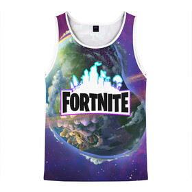Мужская майка 3D с принтом FORTNITE в городе Новоалтайск, 100% полиэстер | круглая горловина, приталенный силуэт, длина до линии бедра. Пройма и горловина окантованы тонкой бейкой | fortnite | fortnite 2 | fortnite x маршмелло | ikonik | marshmello | ninja | ninja streamer | travis scott | иконик | ниндзя | пили | трэвис скотт | фортнайт | фортнайт 2 | фортнайт глава 2