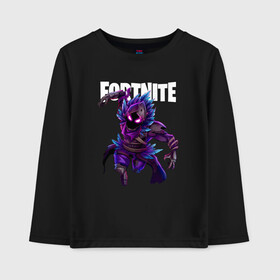 Детский лонгслив хлопок с принтом FORTNITE RAVEN в городе Новоалтайск, 100% хлопок | круглый вырез горловины, полуприлегающий силуэт, длина до линии бедер | fortnite | fortnite 2 | fortnite x маршмелло | ikonik | marshmello | ninja | ninja streamer | raven | travis scott | ворон | иконик | ниндзя | пили | рейвен | трэвис скотт | фортнайт