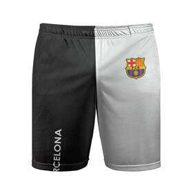 Мужские шорты спортивные с принтом Barcelona в городе Новоалтайск,  |  | atletico | barcelona | borussia | chelsea | cristiano | football | juventus | manchester city | manchester united | messi | real madrid | ronaldo | sport | спорт | футбол