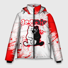 Мужская зимняя куртка 3D с принтом monokuma в городе Новоалтайск, верх — 100% полиэстер; подкладка — 100% полиэстер; утеплитель — 100% полиэстер | длина ниже бедра, свободный силуэт Оверсайз. Есть воротник-стойка, отстегивающийся капюшон и ветрозащитная планка. 

Боковые карманы с листочкой на кнопках и внутренний карман на молнии. | Тематика изображения на принте: ahegao | danganronpa | monokuma | senpai | аниме | монокума | надпись | прикольные картинки | прикольные надписи | сердце | я люблю аниме