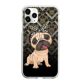 Чехол для iPhone 11 Pro Max матовый с принтом милый мопс в городе Новоалтайск, Силикон |  | versace | арт | версаче | гламурный | животные | золото | картинка | леопард | милый | мода | мопс | мопсиха | пес | песик | рисунок | собака