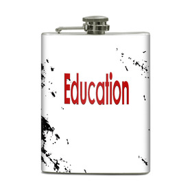 Фляга с принтом SEX EDUCATION в городе Новоалтайск, металлический корпус | емкость 0,22 л, размер 125 х 94 мм. Виниловая наклейка запечатывается полностью | 2 сезон | netflix | series | отис | отис милберн | половое воспитание | половое воспитание 2 | сериал