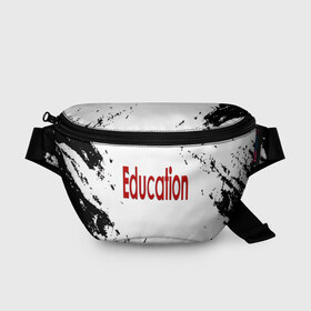 Поясная сумка 3D с принтом SEX EDUCATION в городе Новоалтайск, 100% полиэстер | плотная ткань, ремень с регулируемой длиной, внутри несколько карманов для мелочей, основное отделение и карман с обратной стороны сумки застегиваются на молнию | 2 сезон | netflix | series | отис | отис милберн | половое воспитание | половое воспитание 2 | сериал