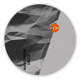 Коврик для мышки круглый с принтом Manchester United в городе Новоалтайск, резина и полиэстер | круглая форма, изображение наносится на всю лицевую часть | Тематика изображения на принте: atletico | barcelona | borussia | chelsea | cristiano | football | juventus | manchester city | manchester united | messi | real madrid | ronaldo | sport | спорт | футбол