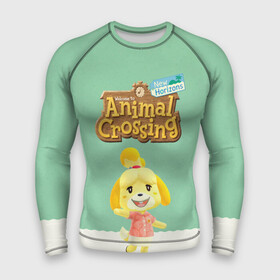 Мужской рашгард 3D с принтом Animal Crossing в городе Новоалтайск,  |  | animal crossing | isabelle | tom nook | энимал кроссинг
