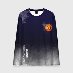 Мужской лонгслив 3D с принтом Manchester United в городе Новоалтайск, 100% полиэстер | длинные рукава, круглый вырез горловины, полуприлегающий силуэт | atletico | barcelona | borussia | chelsea | cristiano | football | juventus | manchester city | manchester united | messi | real madrid | ronaldo | sport | спорт | футбол