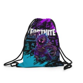 Рюкзак-мешок 3D с принтом FORTNITE RAVEN в городе Новоалтайск, 100% полиэстер | плотность ткани — 200 г/м2, размер — 35 х 45 см; лямки — толстые шнурки, застежка на шнуровке, без карманов и подкладки | fortnite | fortnite 2 | fortnite x маршмелло | ikonik | marshmello | ninja | ninja streamer | raven | travis scott | ворон | иконик | ниндзя | пили | рейвен | трэвис скотт | фортнайт