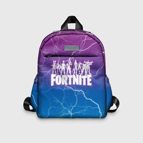 Детский рюкзак 3D с принтом Fortnite в городе Новоалтайск, 100% полиэстер | лямки с регулируемой длиной, сверху петелька, чтобы рюкзак можно было повесить на вешалку. Основное отделение закрывается на молнию, как и внешний карман. Внутри дополнительный карман. По бокам два дополнительных кармашка | fortnite | fortnite chapter 2 | logo fortnite | герои фортнайт | лого фортнайт | логотип фортнайт | название фортнайт | фортнайт | фортнайт 2 глава | фортнайт глава 2 | фортнайт с молниями