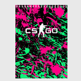 Скетчбук с принтом CS GO в городе Новоалтайск, 100% бумага
 | 48 листов, плотность листов — 100 г/м2, плотность картонной обложки — 250 г/м2. Листы скреплены сверху удобной пружинной спиралью | Тематика изображения на принте: astralis | awp | counter strike | cs go | cs go global offensive | cs:go | faze clan | hyper beast | team liquid | астралис | кс го | тим ликвид | фейз клан | хайпер бист